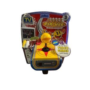 JAKKS Pacific Pac Man Collection Plug and Play TV Video Games Namco 4 Games 2006